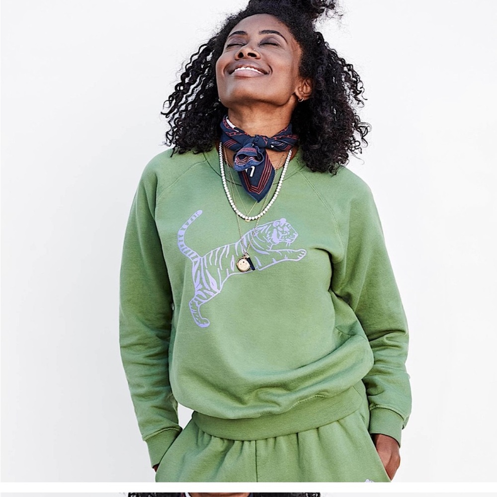 Clare V. Tiger Sweatshirt